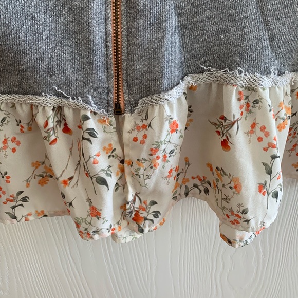 Hint Of Mint Zip Up Hoodie Size Small - Picture 4 of 4